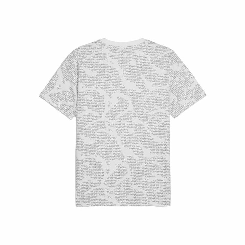 Men’s Short Sleeve T-Shirt Puma Essentials White-2