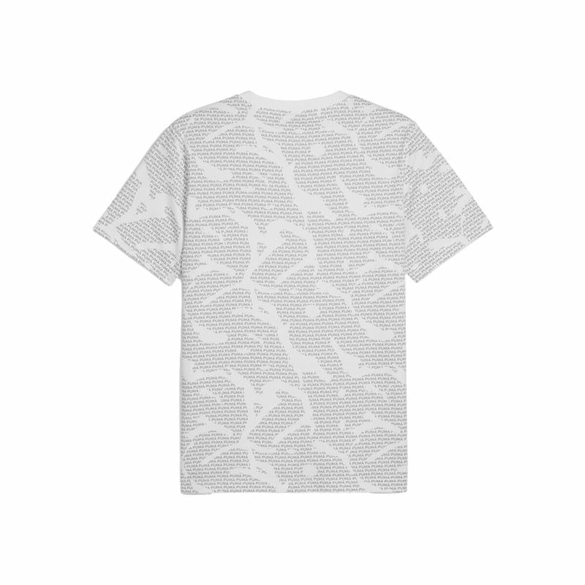 Men’s Short Sleeve T-Shirt Puma Essentials White-2