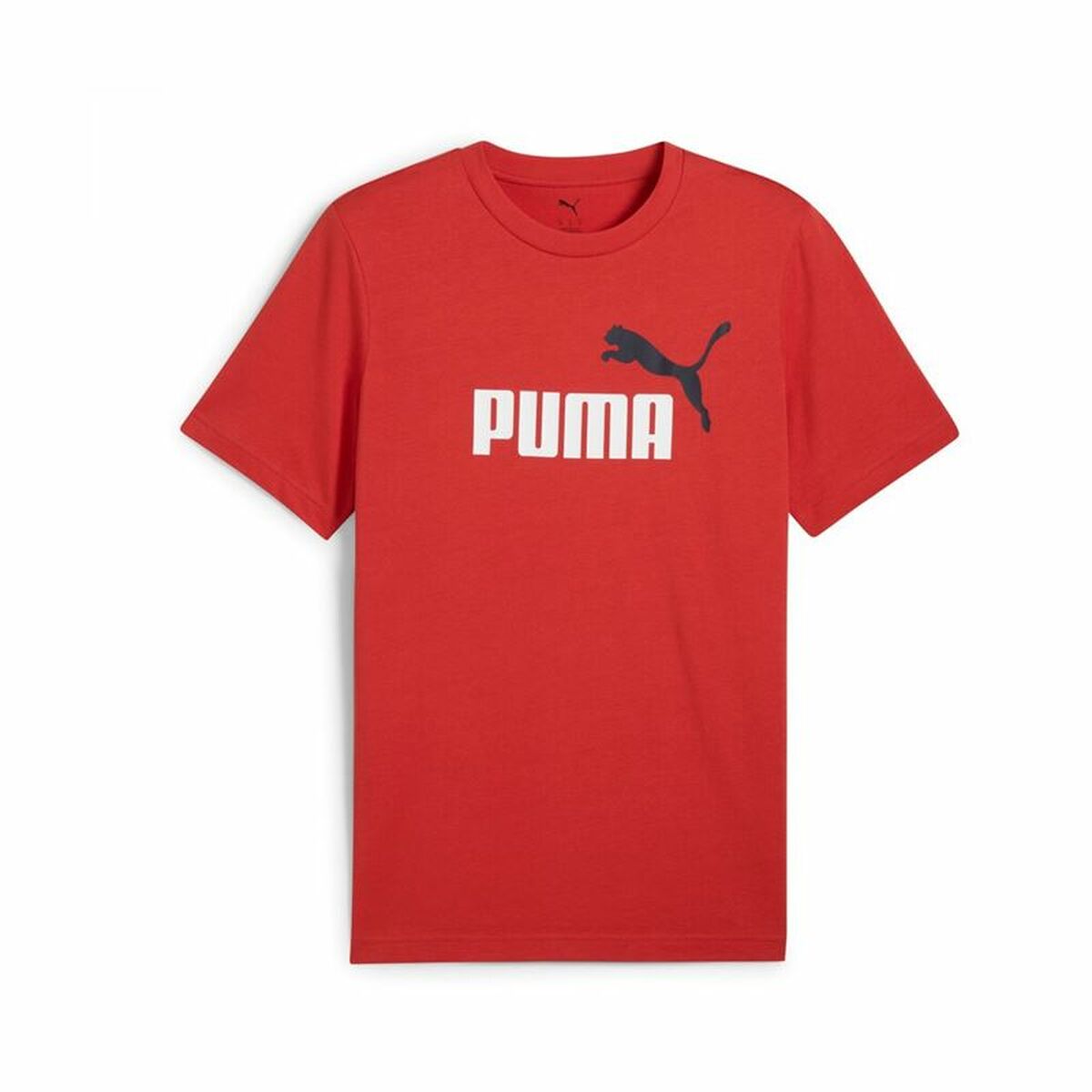 Men’s Short Sleeve T-Shirt Puma Essentials Red-0