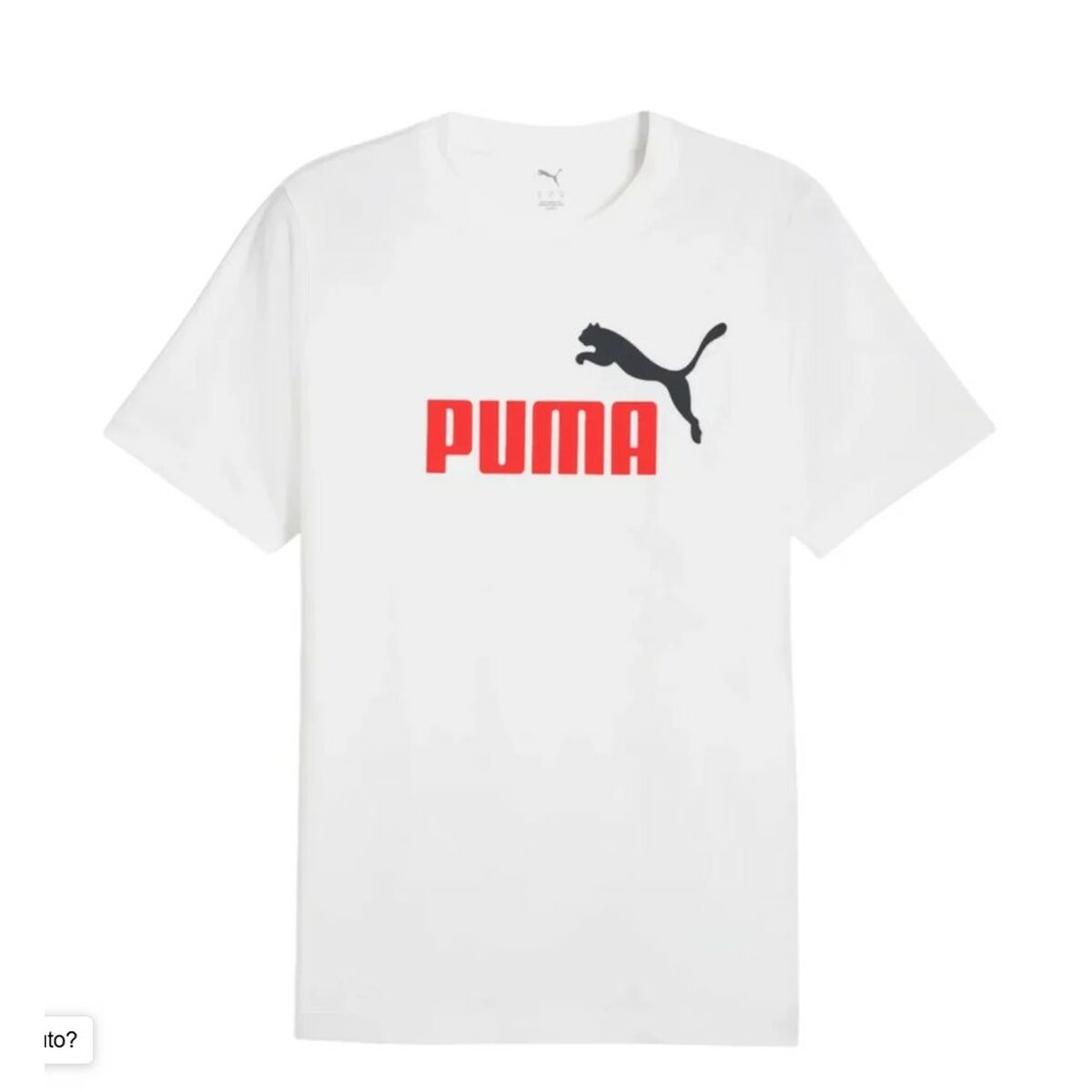 Men’s Short Sleeve T-Shirt Puma White-2
