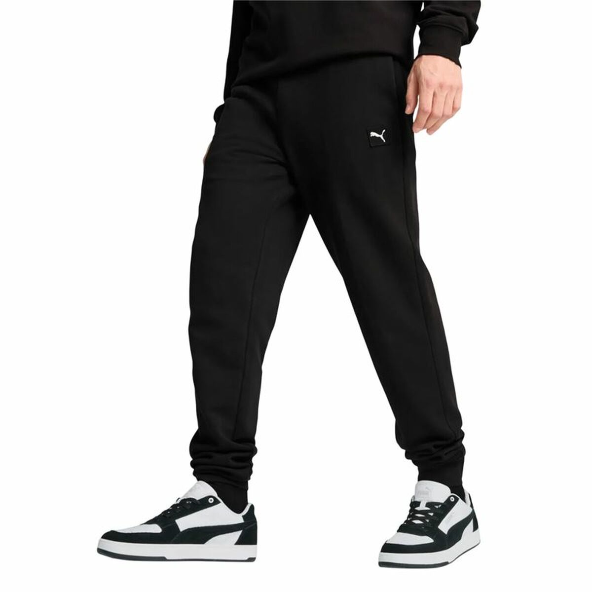 Trousers Puma Essentials Elevated TR Black-4