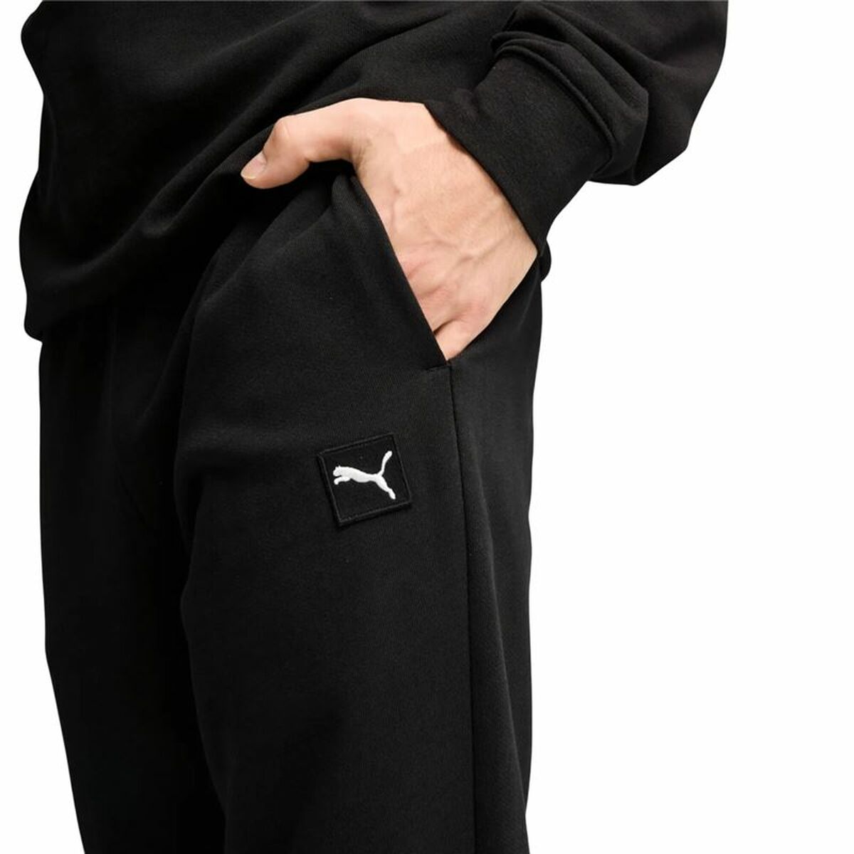 Trousers Puma Essentials Elevated TR Black-2