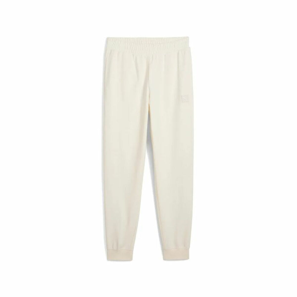 Trousers Puma Essentials Elevated TR White Natural-0