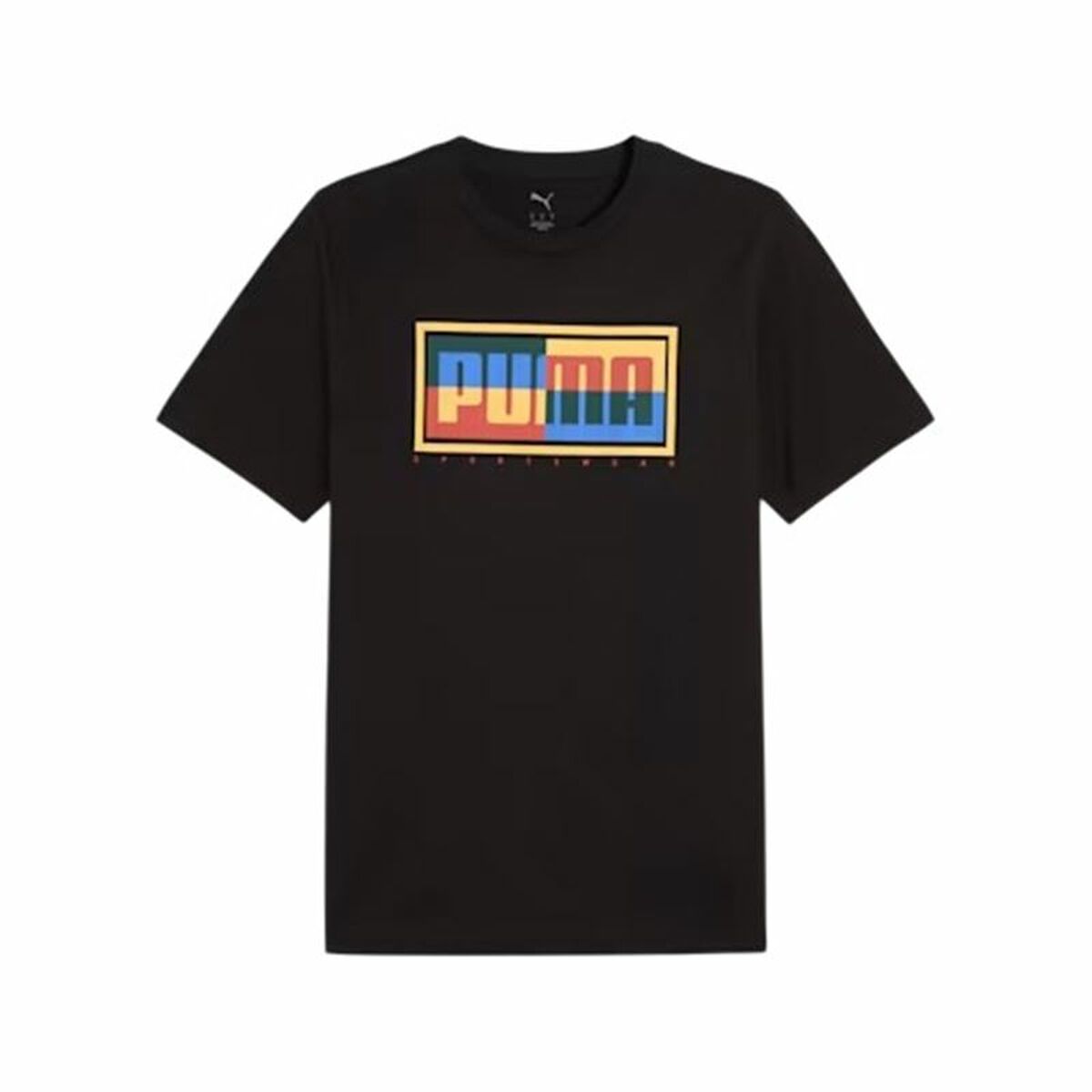 Men’s Short Sleeve T-Shirt Puma Graphics Black-0