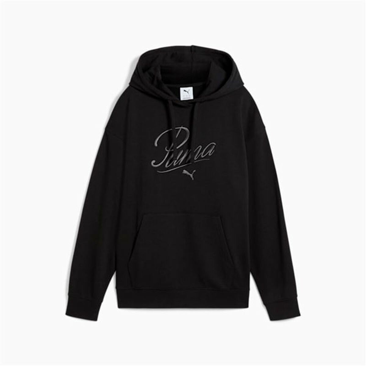 Women’s Hoodie Puma Puma Essentials Script Comfort H Black-5