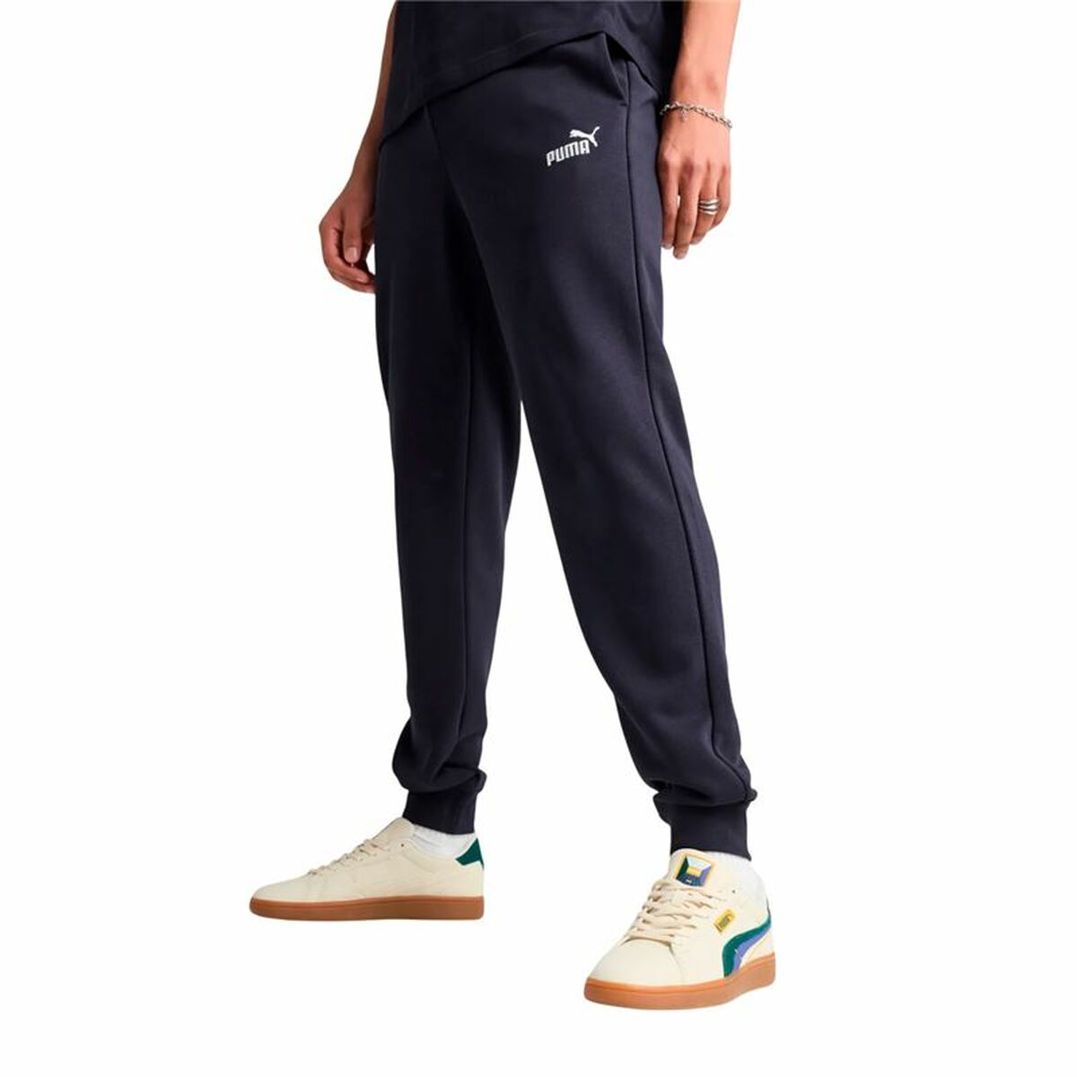 Trousers Puma Essentials No. 1 Blue Navy Blue-2