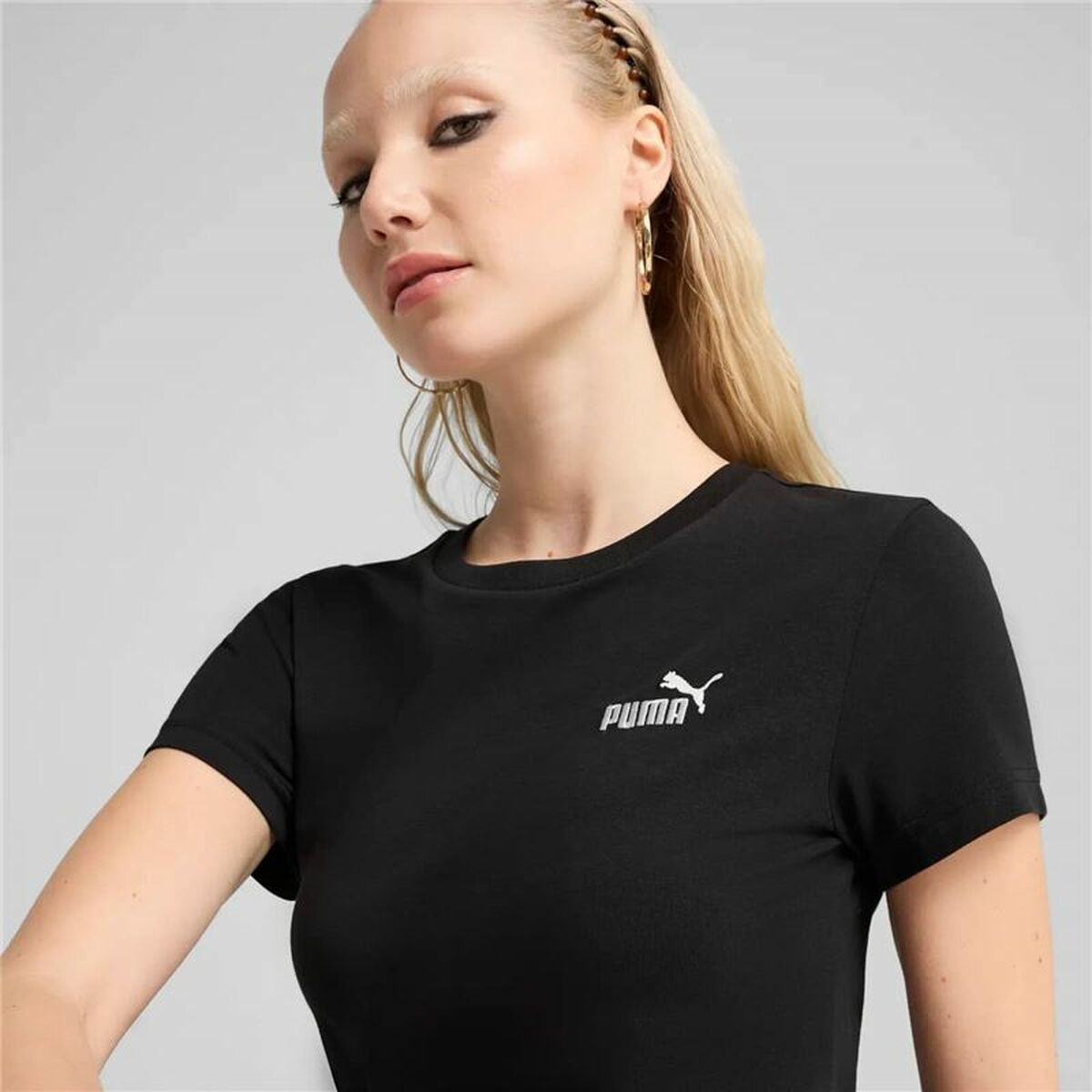 Dress Puma Essentials Black-1