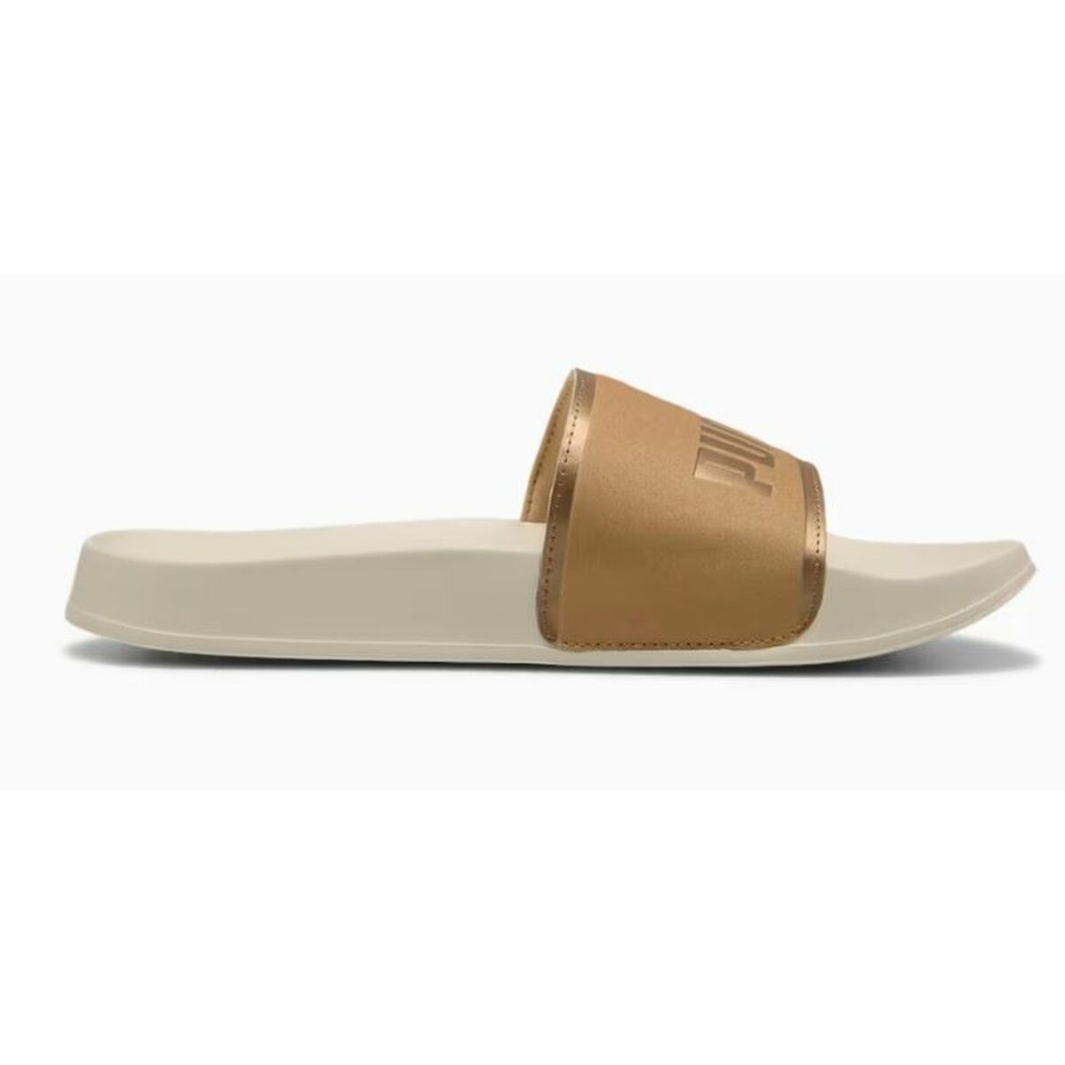 Women's Flip Flops Puma Leadcat 2.0 Aqua Metallics SS25 401707 02 Beige-3