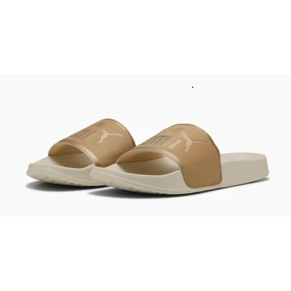 Women's Flip Flops Puma Leadcat 2.0 Aqua Metallics SS25 401707 02 Beige-2