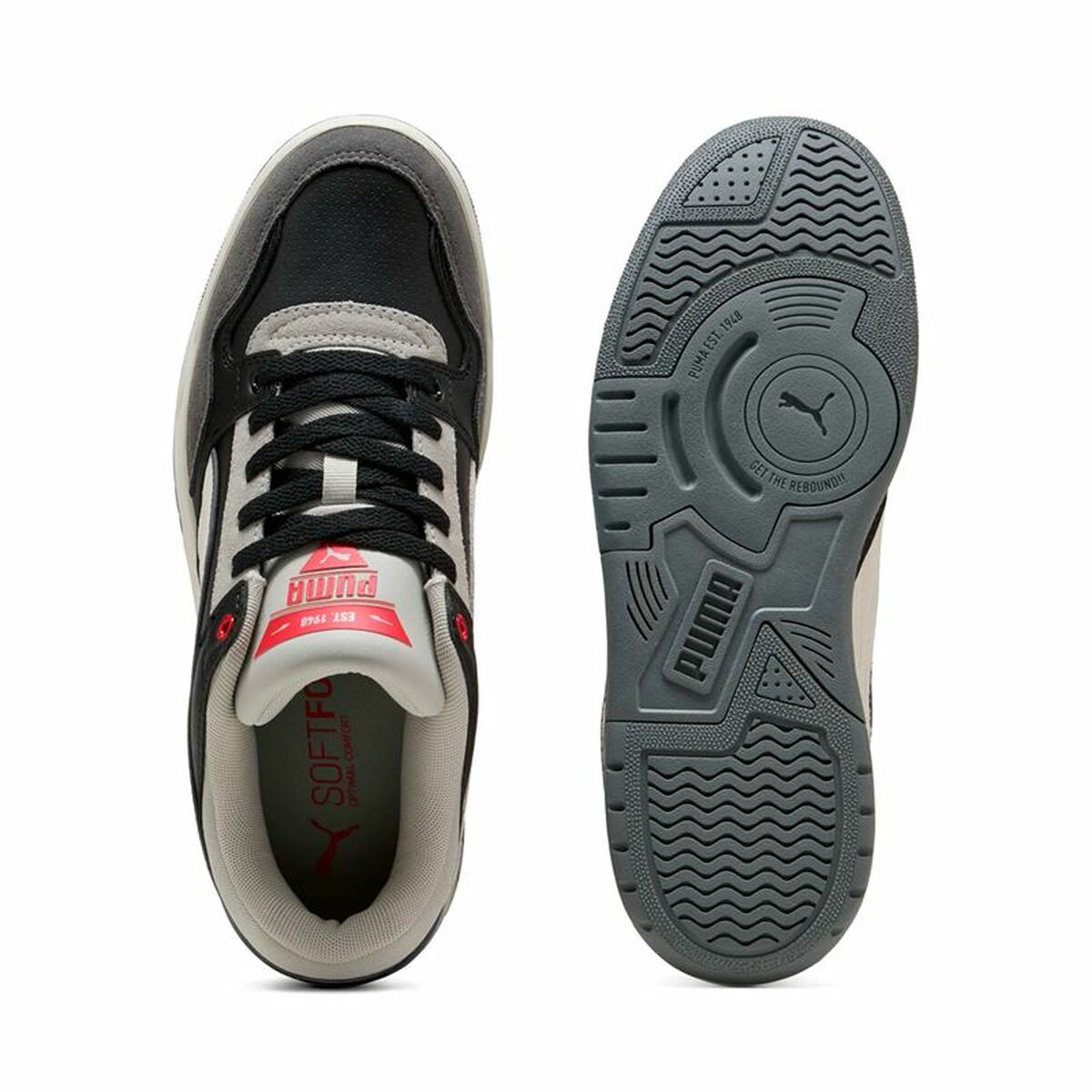 Men's Trainers Puma Rebound Retro Sd Black-3