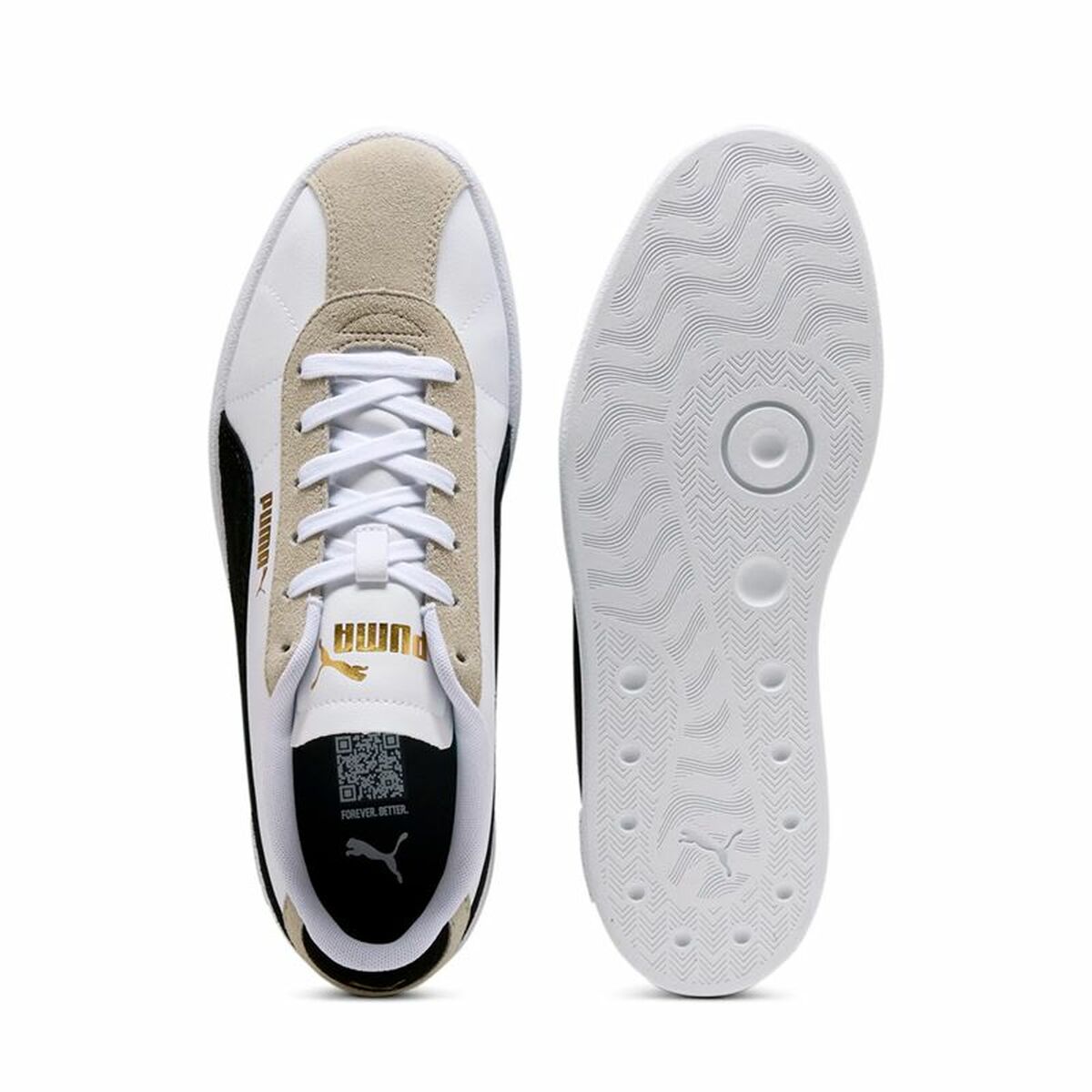 Men's Trainers Puma Club Ii Sd White-3