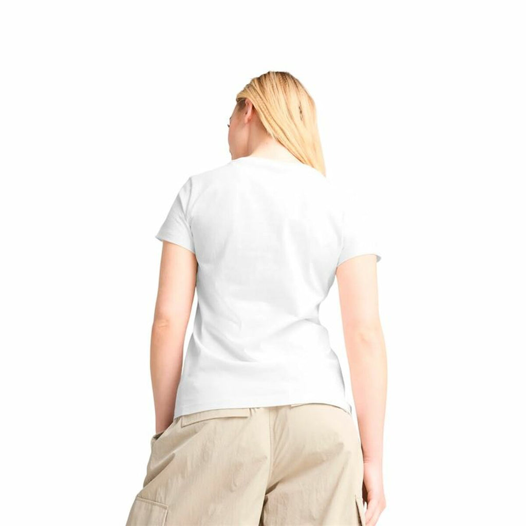 Women’s Short Sleeve T-Shirt Puma Graphics Floral White (M)-2