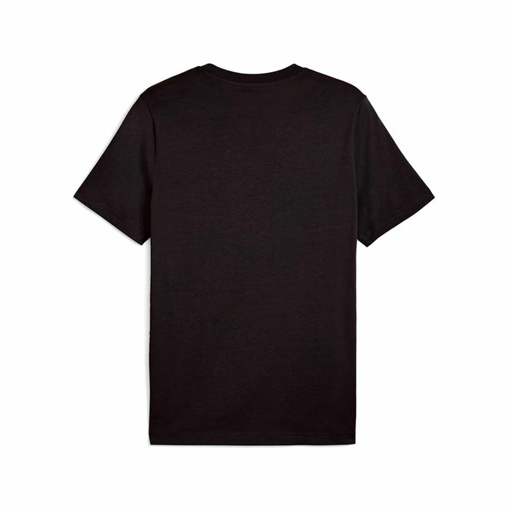Men’s Short Sleeve T-Shirt Puma Graphics Moto Flag Black-4