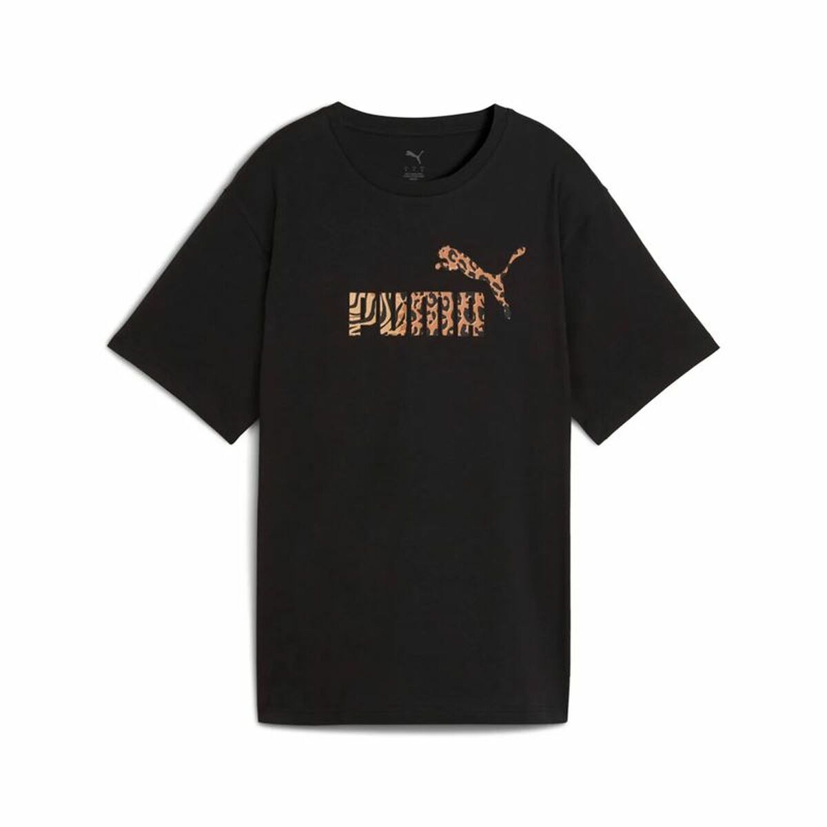Women’s Short Sleeve T-Shirt Puma Essentials Black-0