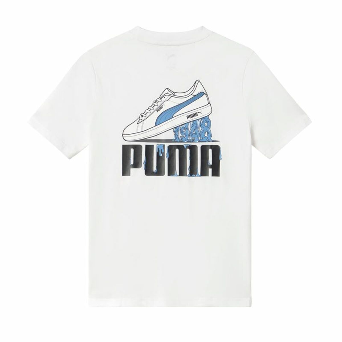Child's Short Sleeve T-Shirt Puma Summer-2