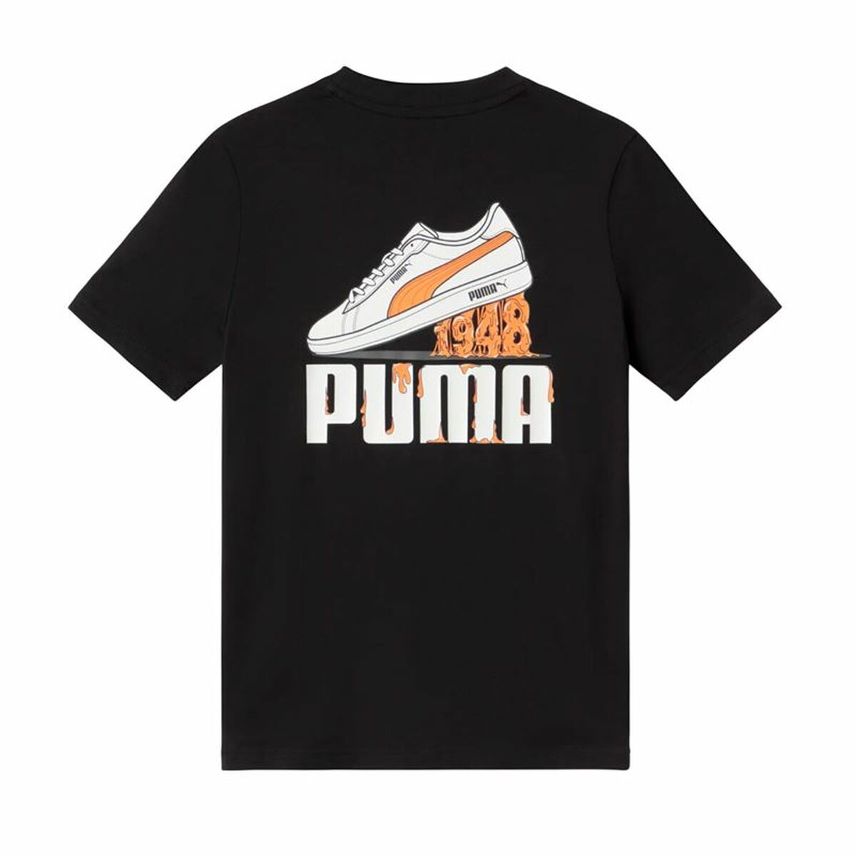 Child's Short Sleeve T-Shirt Puma Summer-2