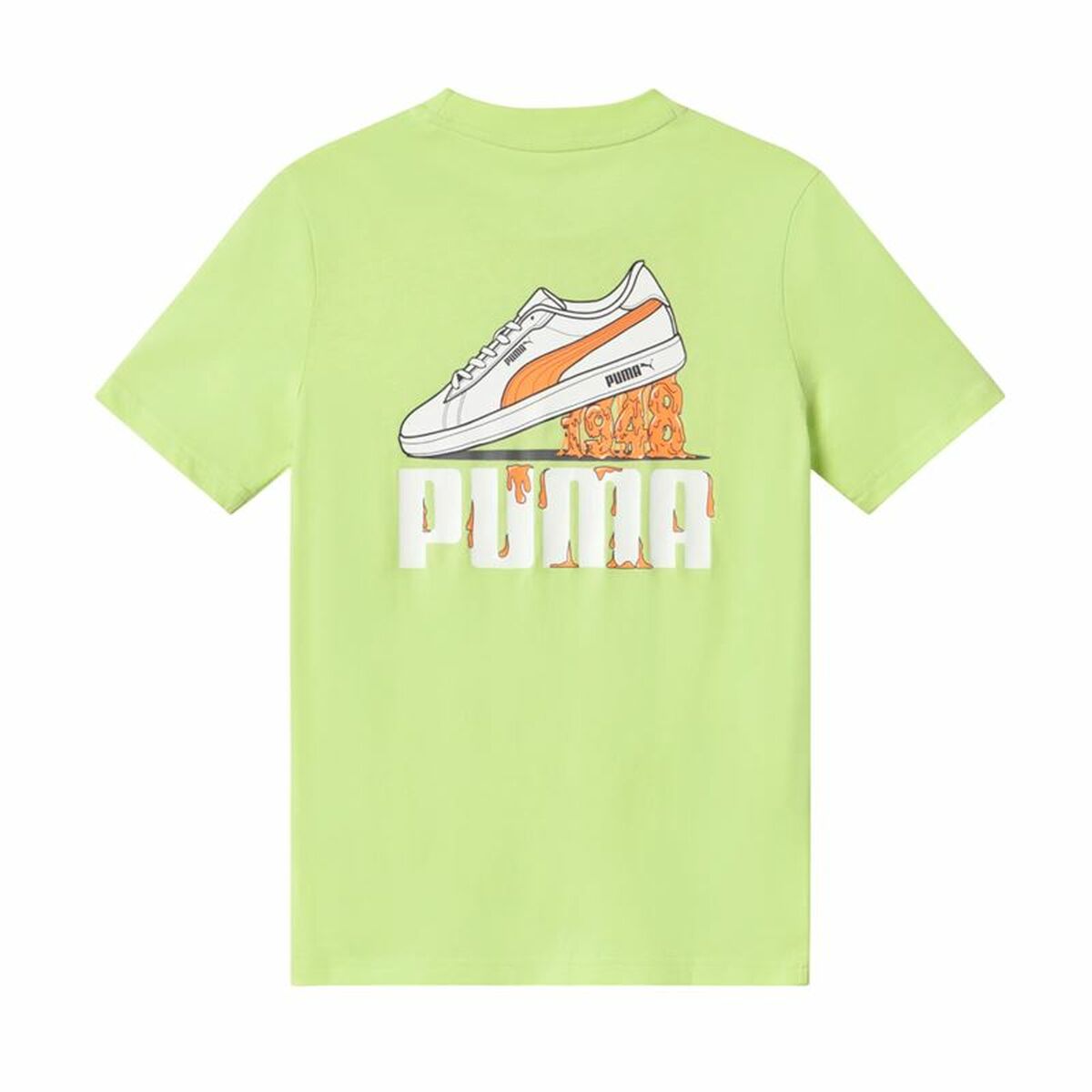 Child's Short Sleeve T-Shirt Puma Summer-2