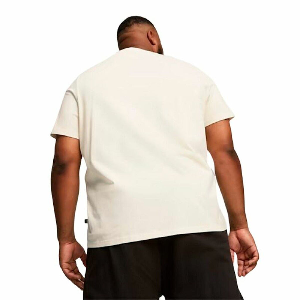 Men’s Short Sleeve T-Shirt Puma Better Essentials Beige-2