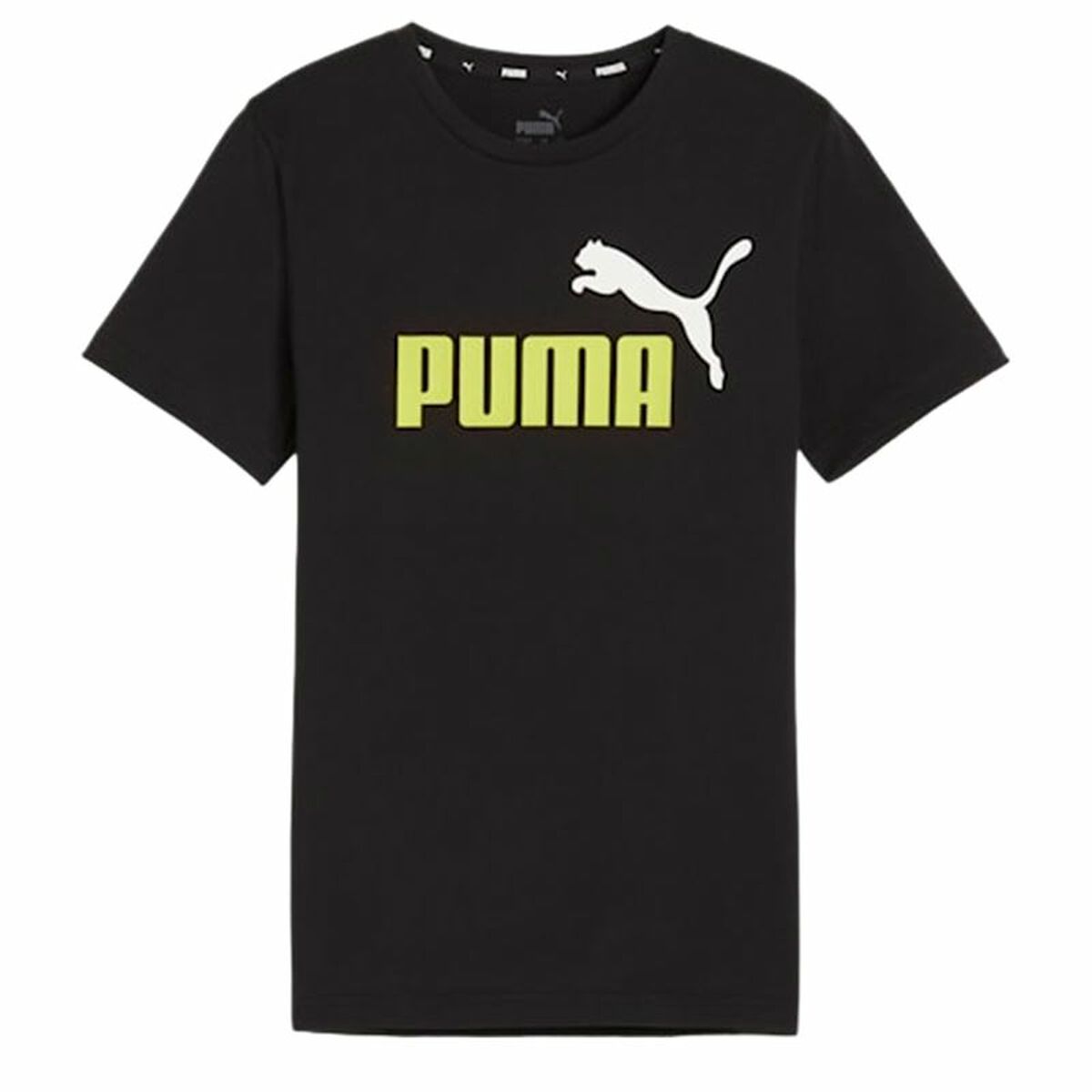 Child's Short Sleeve T-Shirt Puma Essentials+ 2 Colour-4