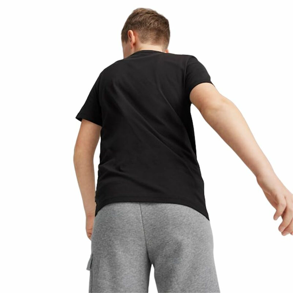 Child's Short Sleeve T-Shirt Puma Essentials+ 2 Colour-1