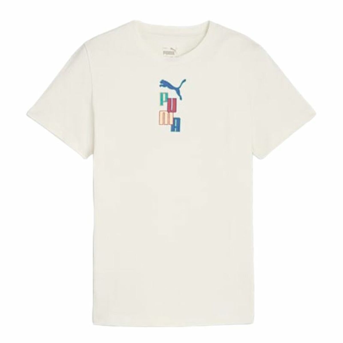 Child's Short Sleeve T-Shirt Puma Ready Set Better-2