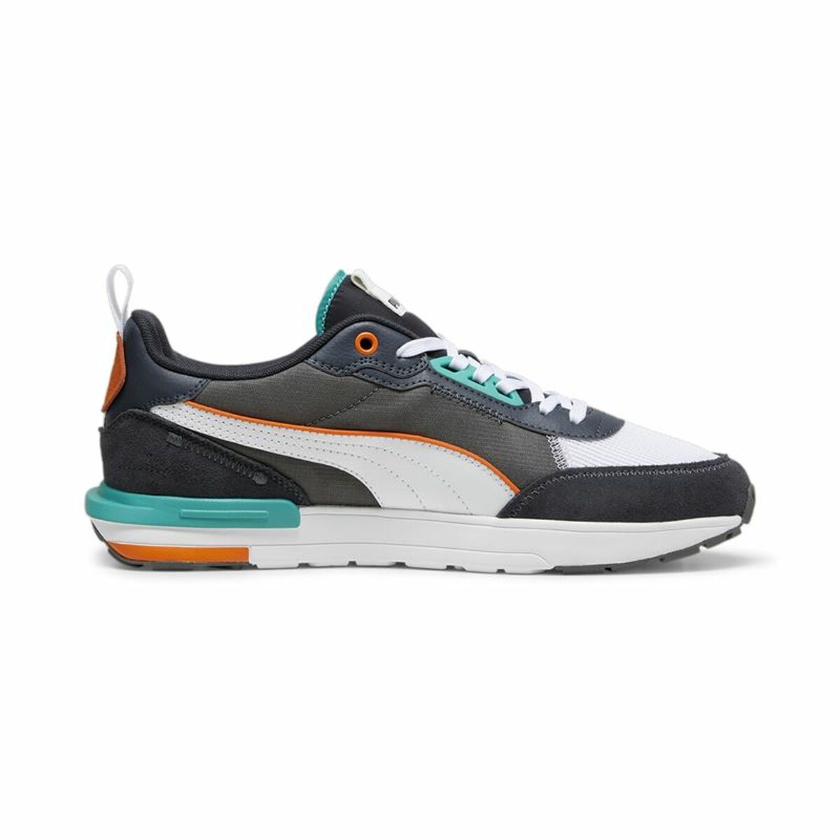 Casual Trainers Puma R22 White Black-6