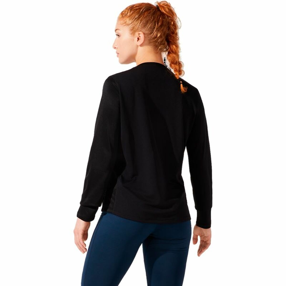 Women’s Long Sleeve Shirt Asics Core LS Black-2
