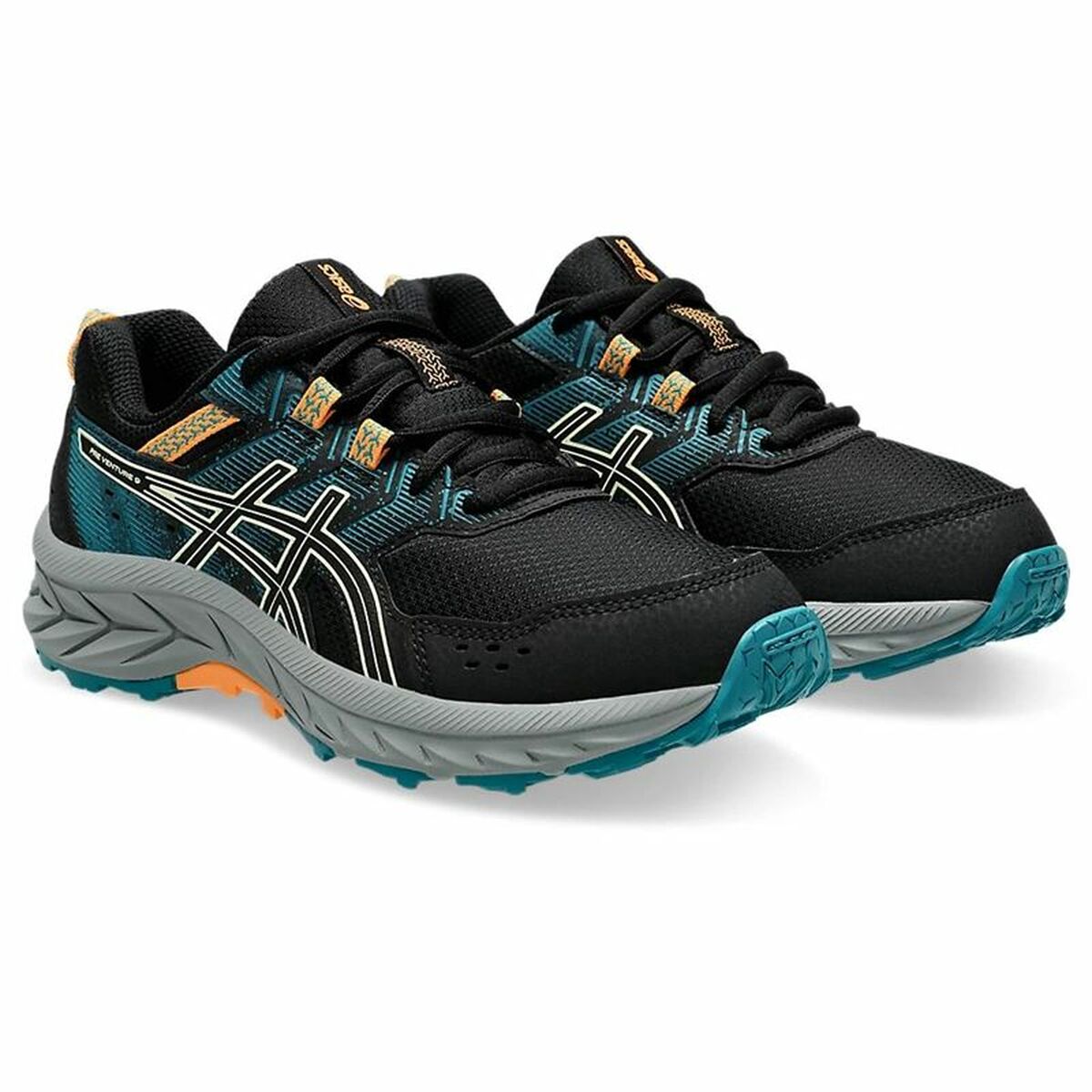 Sports Shoes for Kids Asics Pre Venture 9 GS Blue Black-3