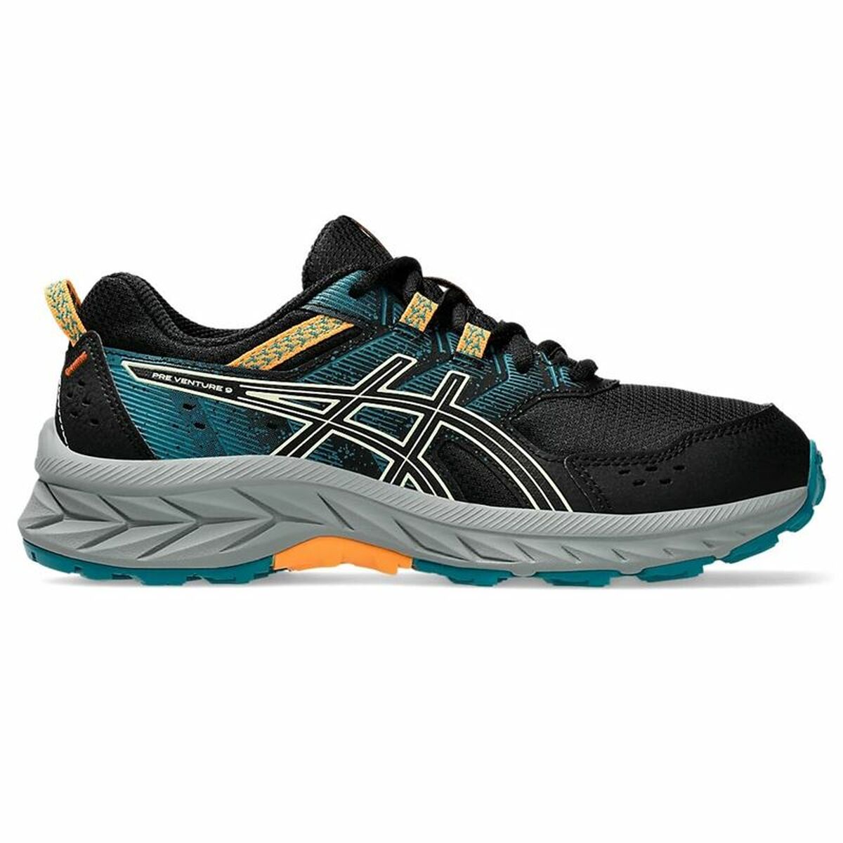 Sports Shoes for Kids Asics Pre Venture 9 GS Blue Black-0