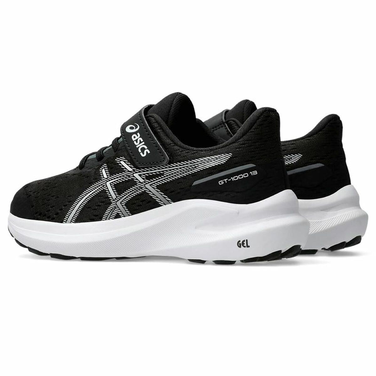Running Shoes for Kids Asics GT-1000 13 PS Black-3