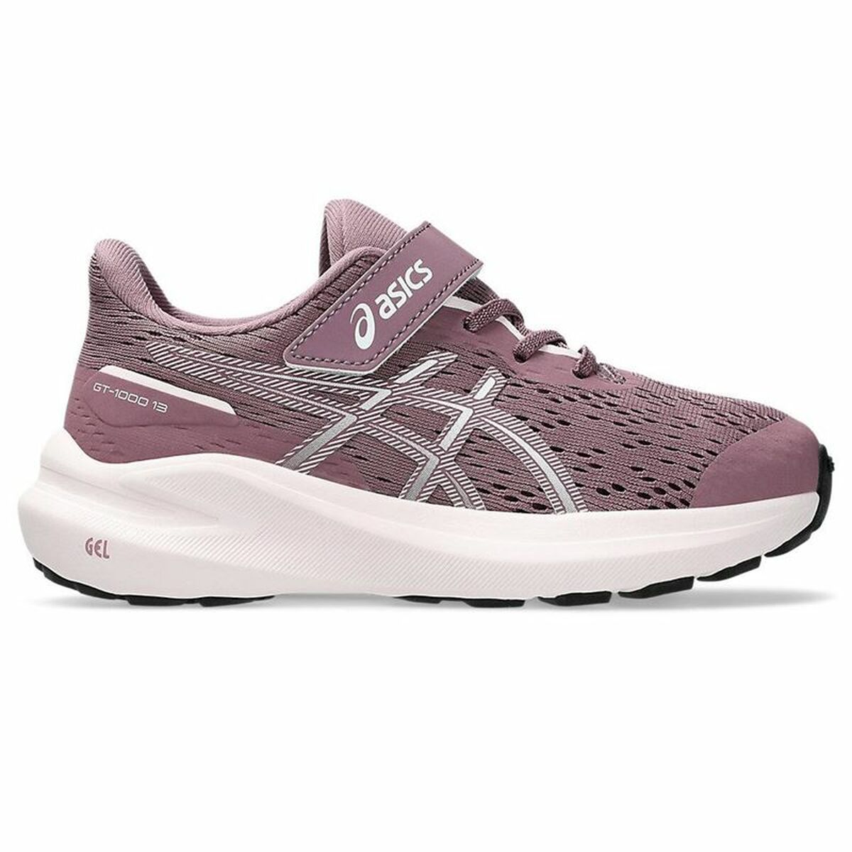 Running Shoes for Kids Asics GT-1000 13 PS Purple Pink-0