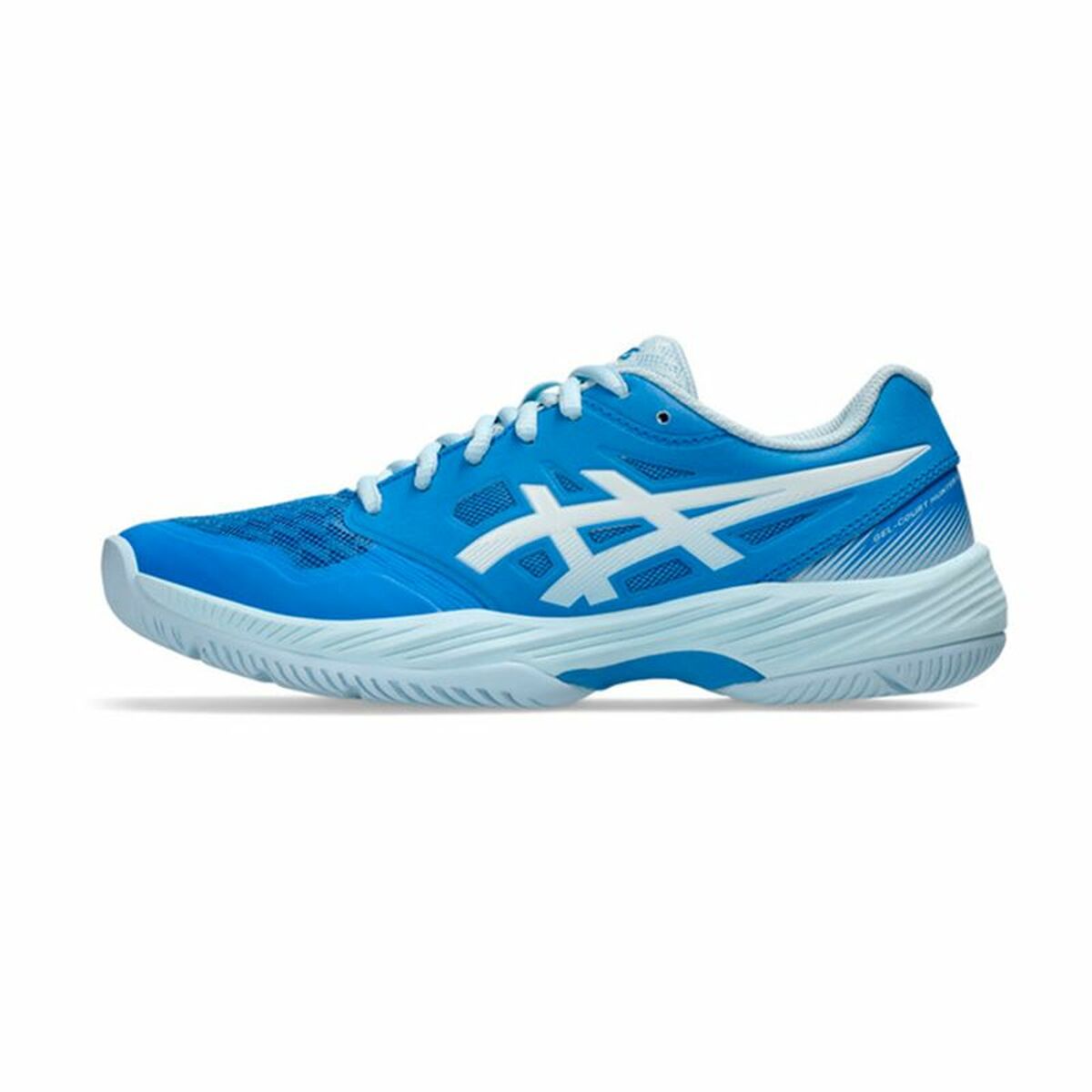 Sports Trainers for Women Asics Gel-Court Hunter 3 Blue Lady Handball-4