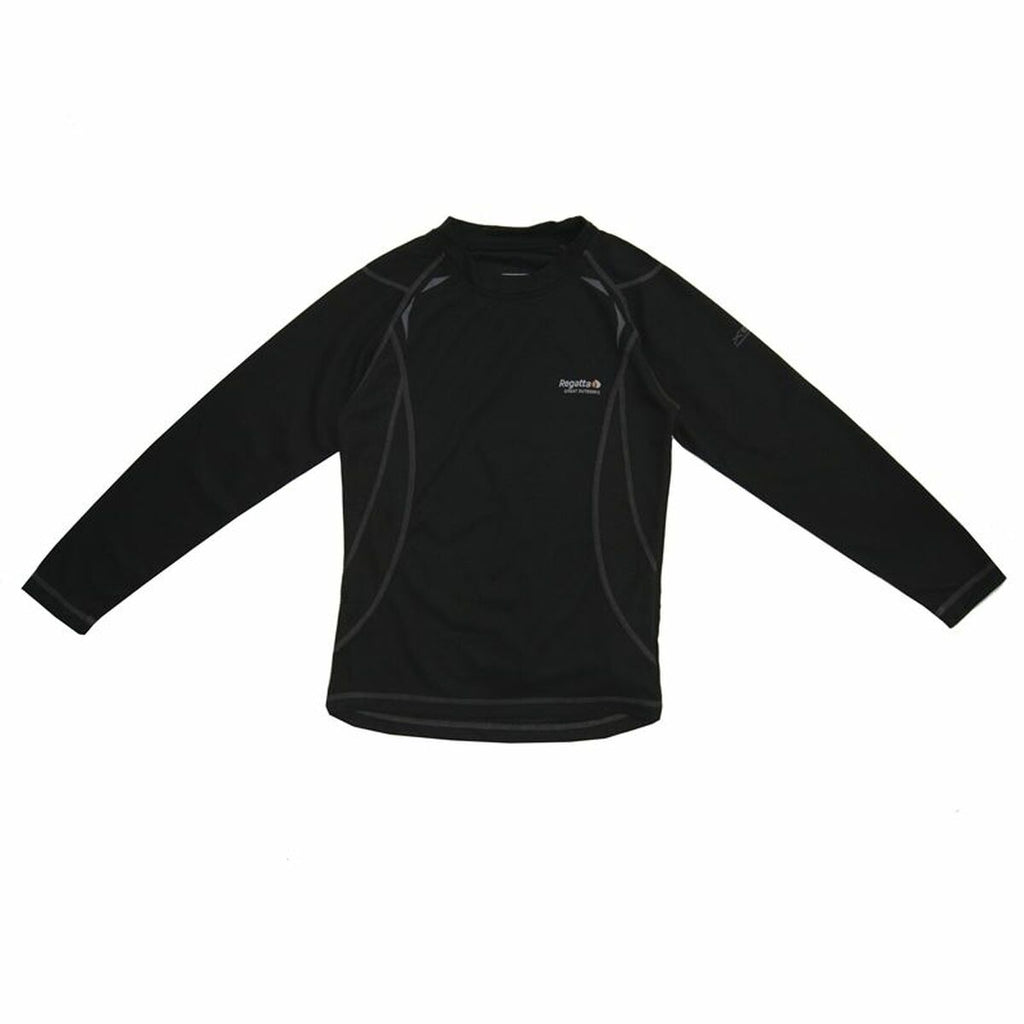 Children's Thermal T-shirt Regatta Black-0
