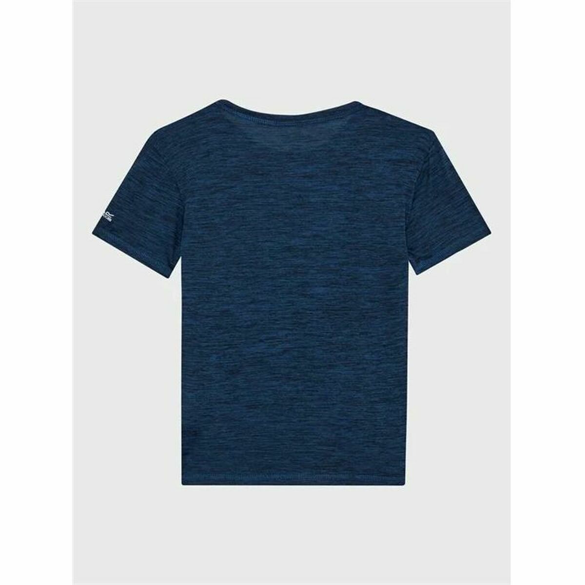 Children’s Short Sleeve T-Shirt Regatta Alvarado VII Bluewingmarl Blue-2
