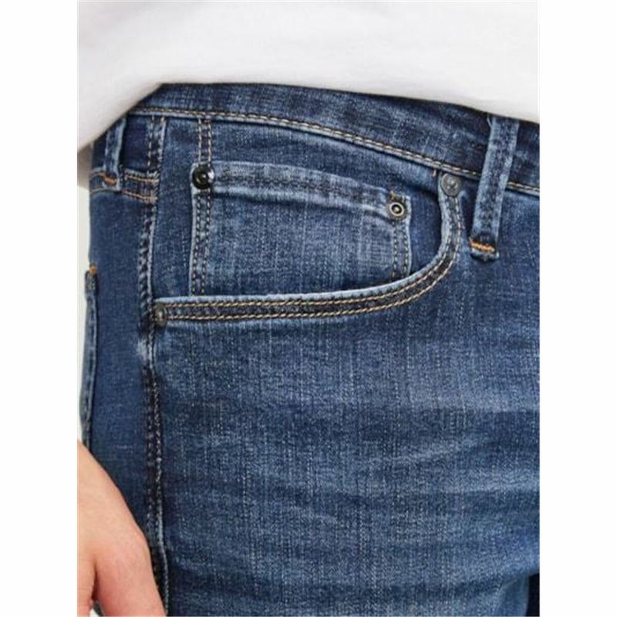 Men’s Jeans Jack & Jones Jjiglenn Jjicon Jj 057 50Sps Blue-2