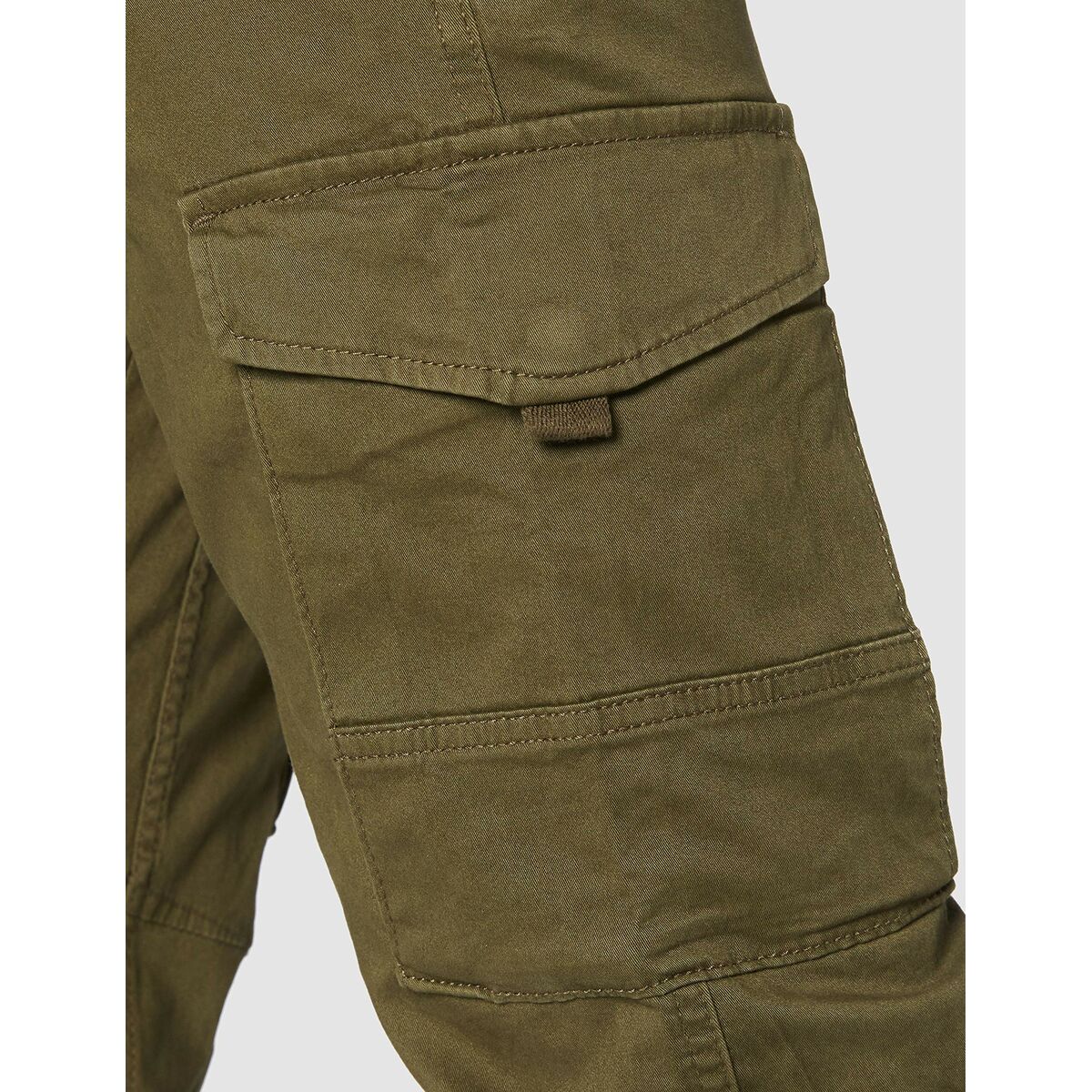 Trousers Jack & Jones JPSTPAUL FLAKE CARGO 12141844 Green-1