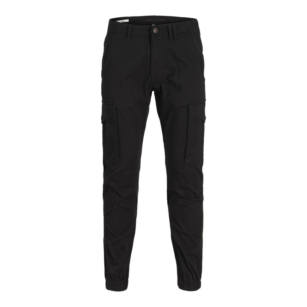 Trousers Jack & Jones JPSTPAUL JJFLAKE CARGO NOOS 12139912 Black-5