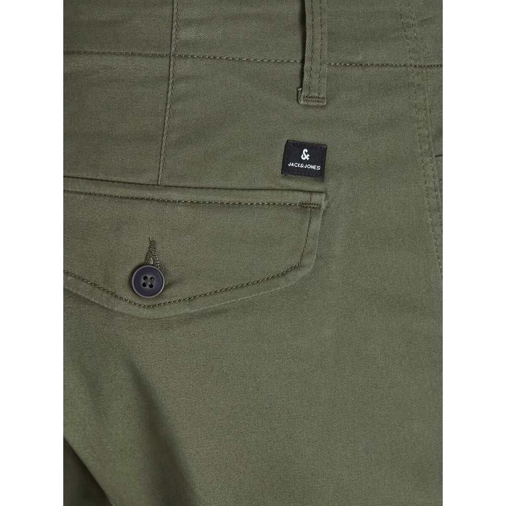 Trousers Jack & Jones JPSTPAUL FLAKE CARGO 12141844 Green-25