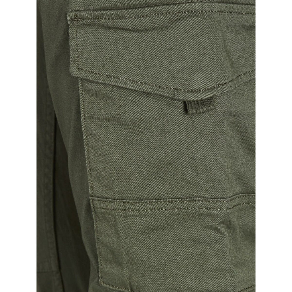 Trousers Jack & Jones JPSTPAUL FLAKE CARGO 12141844 Green-24