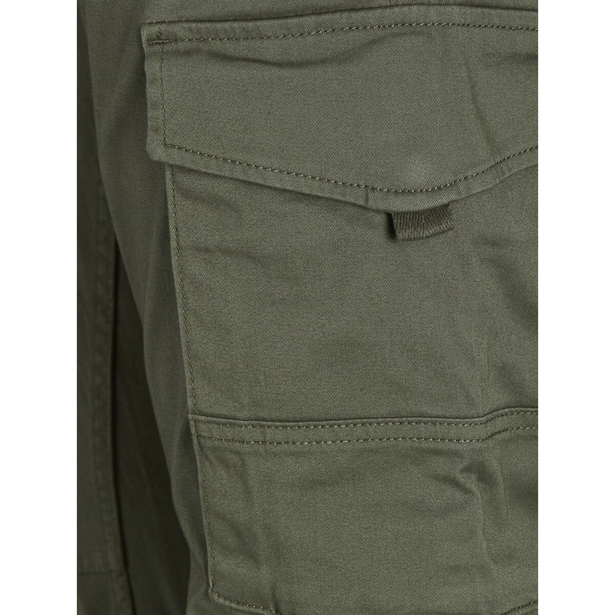 Trousers Jack & Jones JPSTPAUL FLAKE CARGO 12141844 Green-24