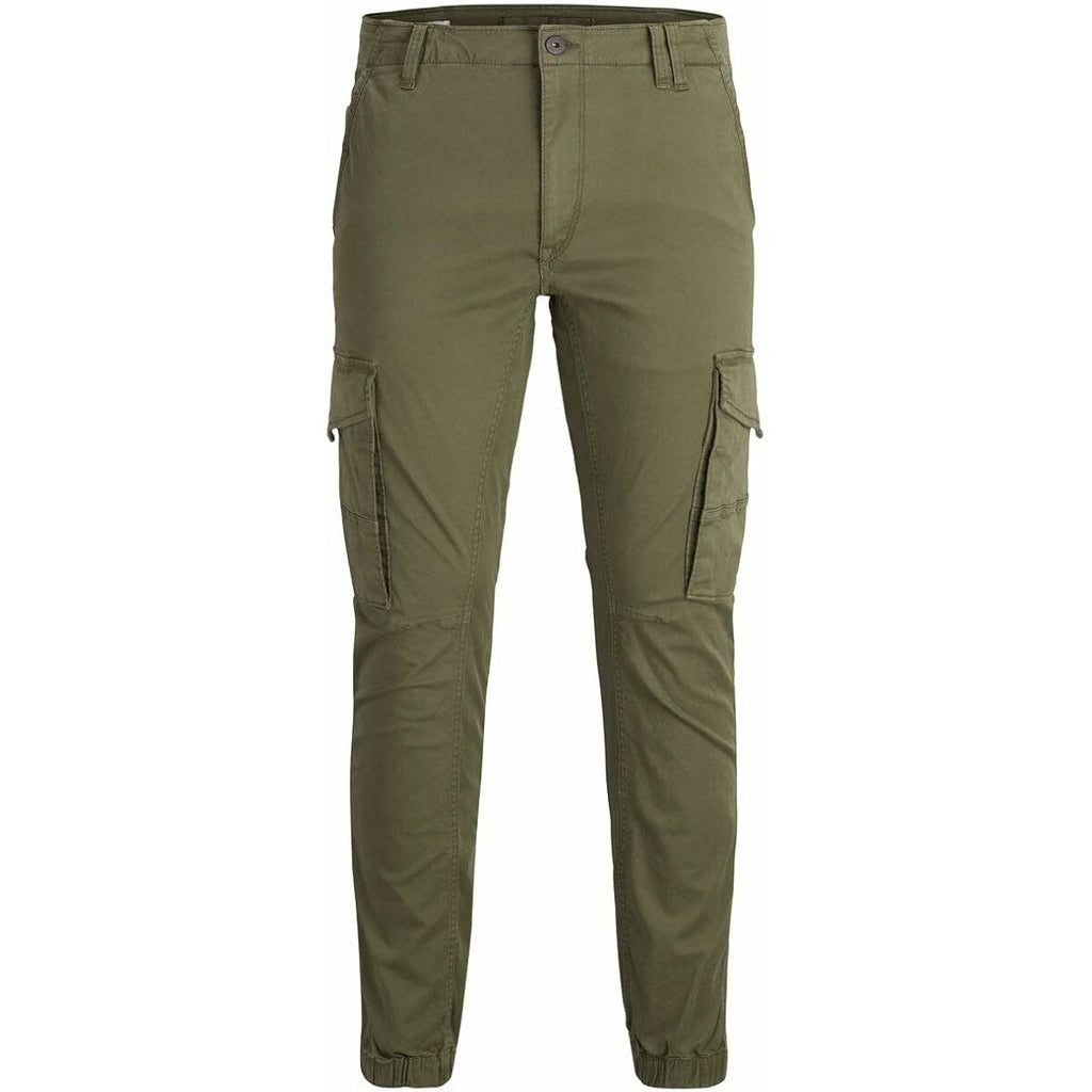 Trousers Jack & Jones JPSTPAUL FLAKE CARGO 12141844 Green-22
