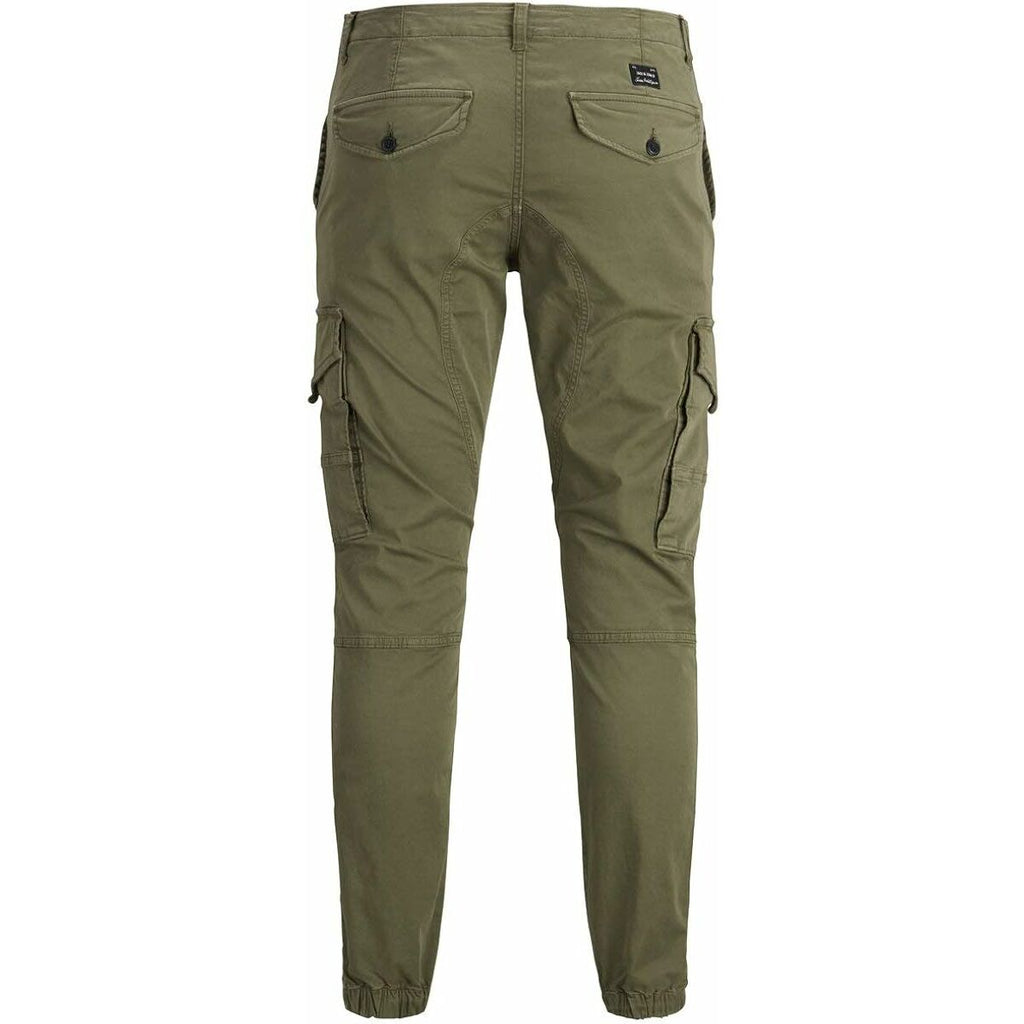 Trousers Jack & Jones JPSTPAUL FLAKE CARGO 12141844 Green-21