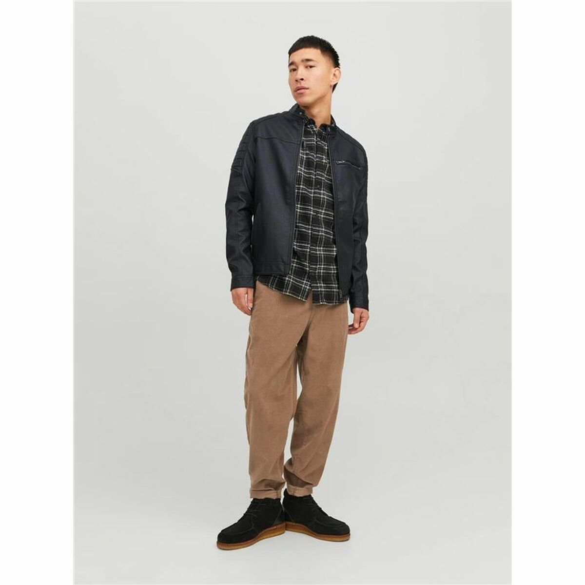 Men's Jacket Jack & Jones rocky Black-4