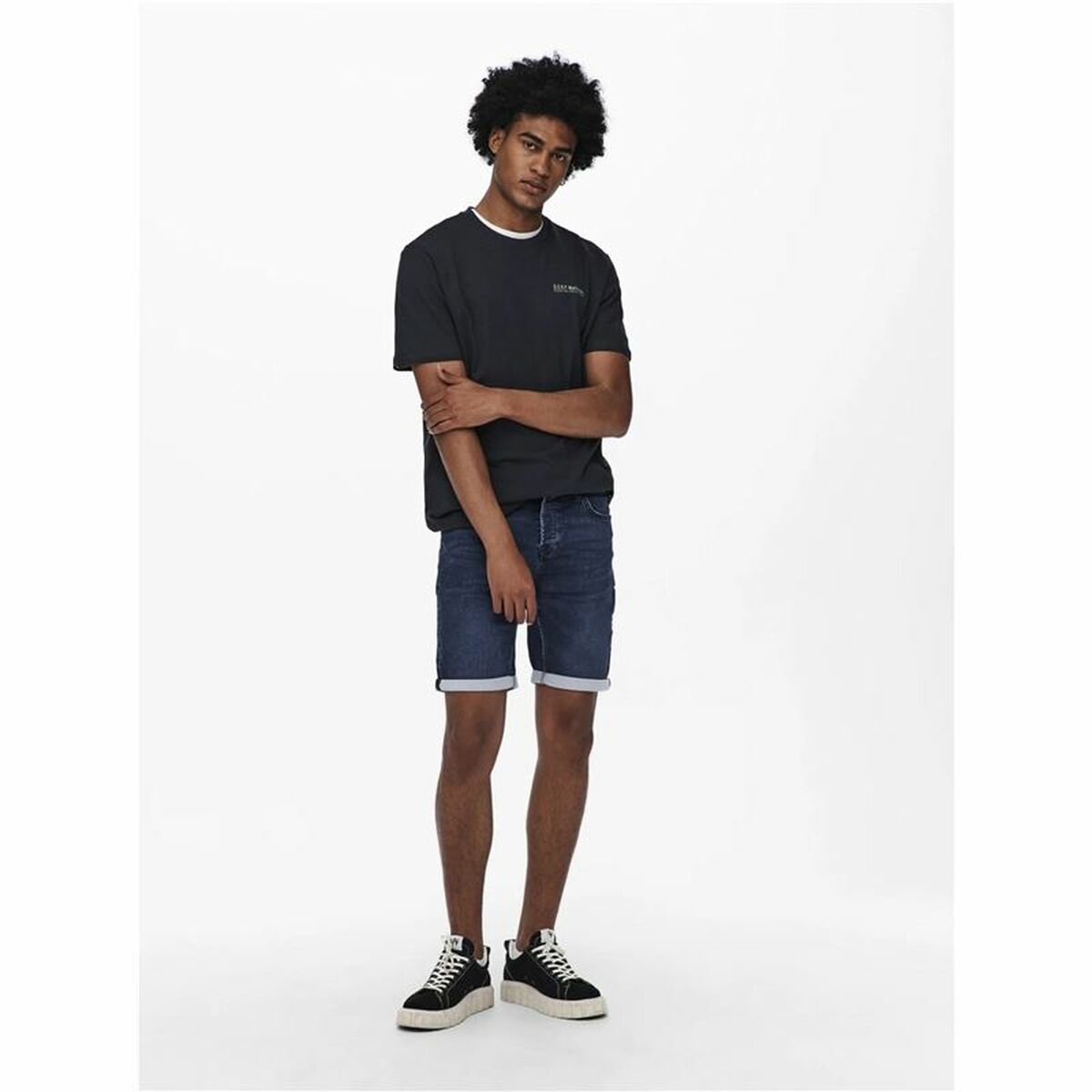 Men’s Jeans Only & Sons Regular D Blue 8582 Blue-6