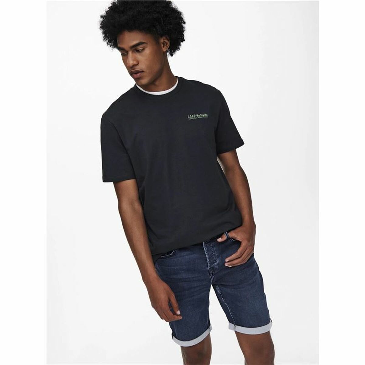 Men’s Jeans Only & Sons Regular D Blue 8582 Blue-4