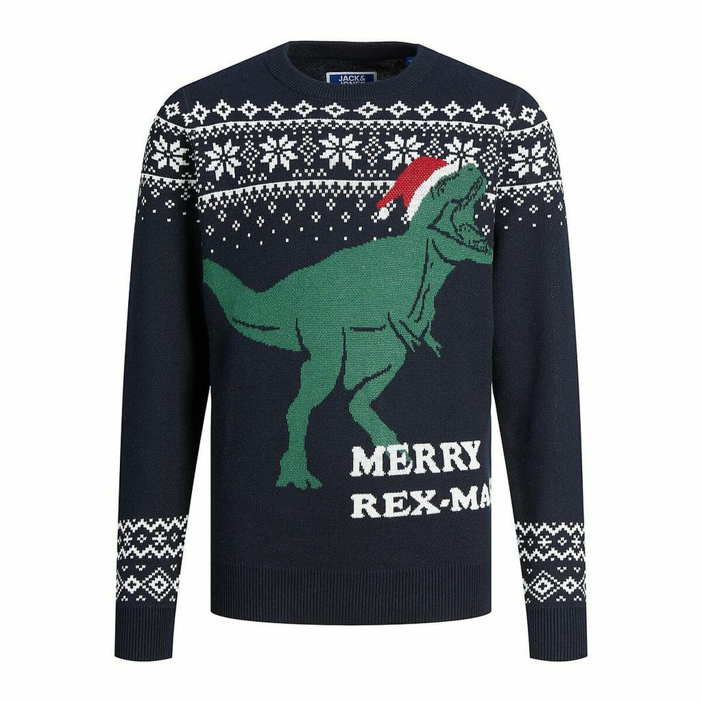 Unisex Jumper Jack & Jones T REX Navy Blue-0