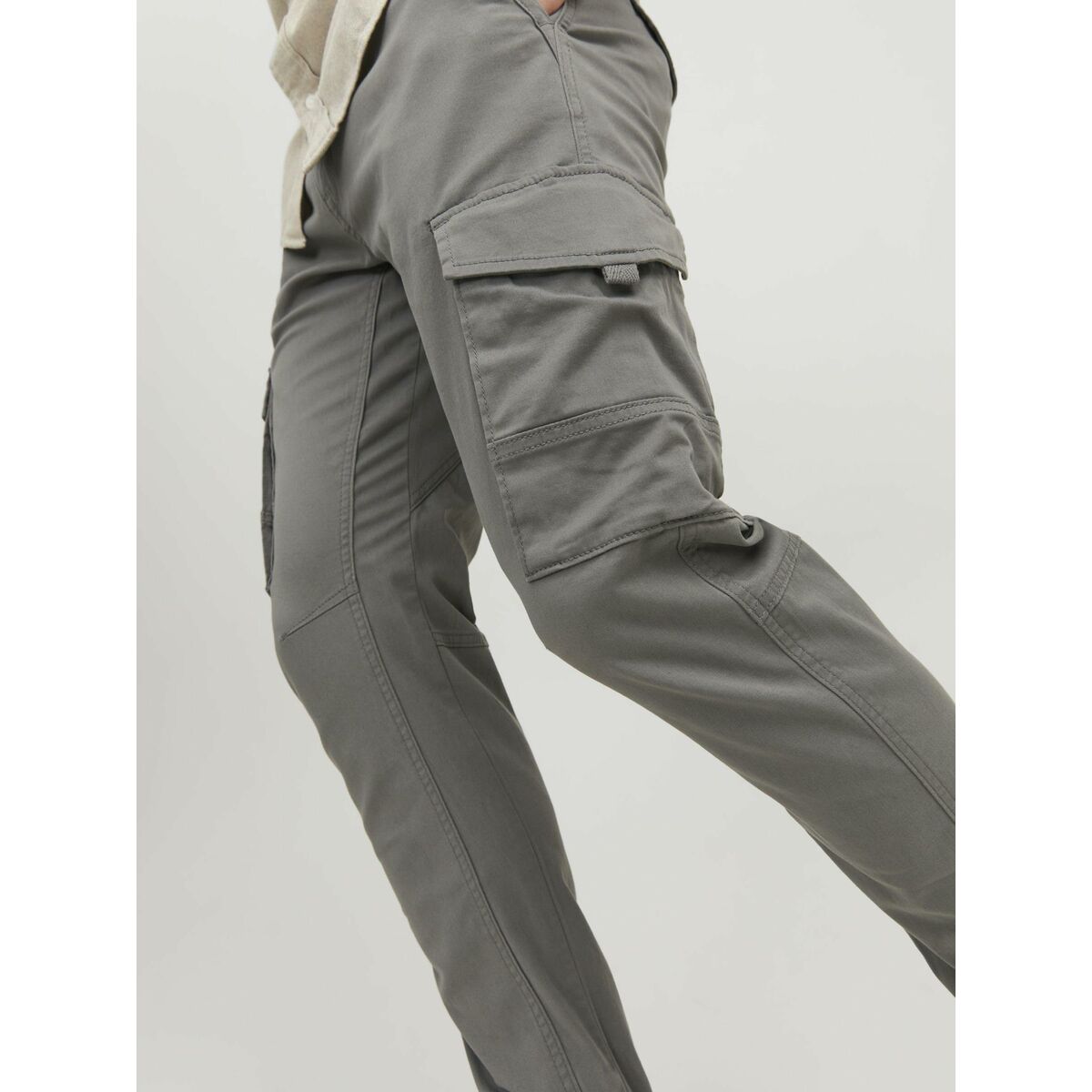 Trousers Jack & Jones JPSTPAUL JJFLAKE CARGO 12139912 Grey-9