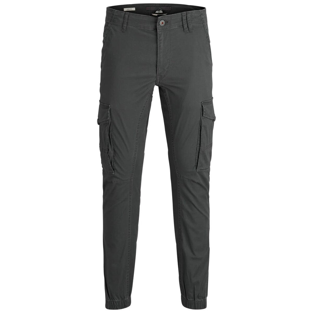 Trousers Jack & Jones JPSTPAUL JJFLAKE CARGO 12139912 Grey-24