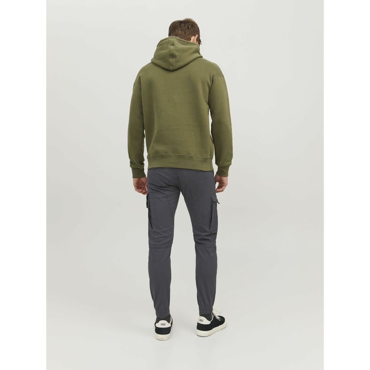 Trousers Jack & Jones JPSTPAUL JJFLAKE CARGO 12139912 Grey-20