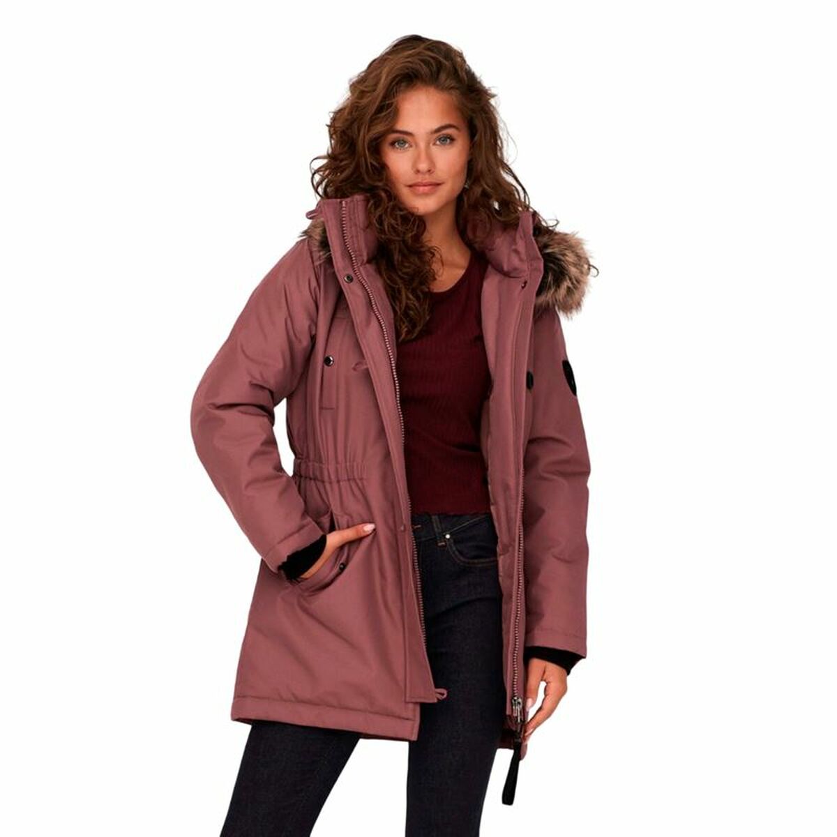 Jacket Only Onliris Fur Lady-3